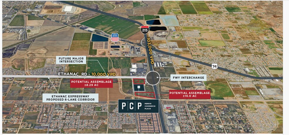SEC PATRICIA LN & BARNETT RD, Menifee, CA for sale - Building Photo - Image 2 of 9