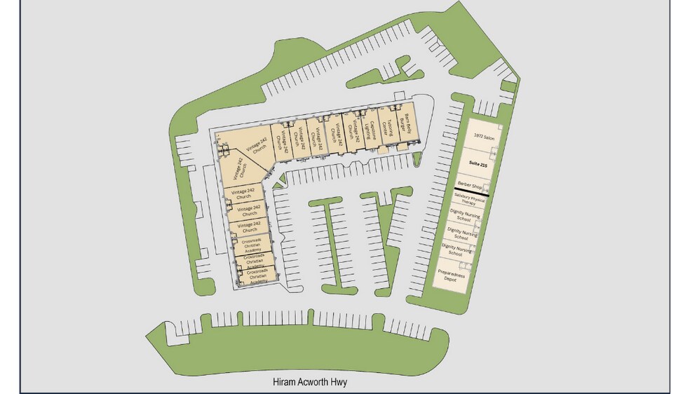 8492 Hiram Acworth Hwy, Dallas, GA à louer - Photo du bâtiment - Image 2 de 8