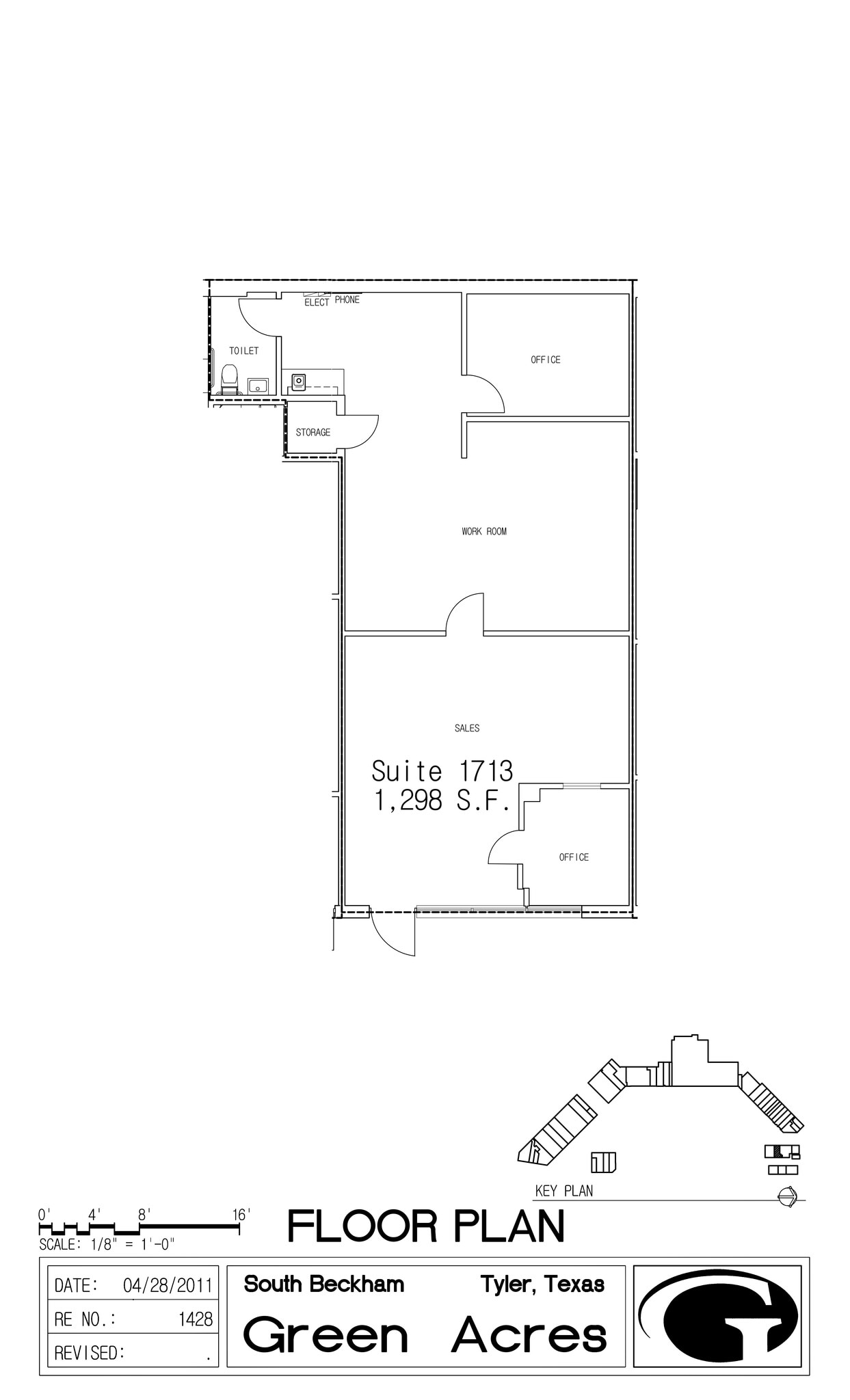 1700-1880 Troup Hwy, Tyler, TX à louer Plan de site- Image 1 de 1