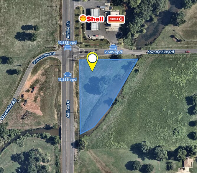 Airline Dr, Bossier City, LA à vendre - Photo du bâtiment - Image 2 de 2