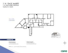 1 North Dale Mabry Hwy, Tampa, FL for lease Floor Plan- Image 1 of 1