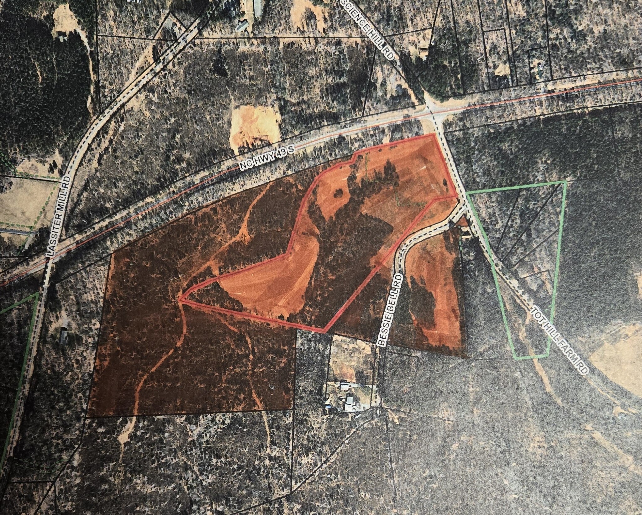 0 NC Highway 49 South, Asheboro, NC for sale Aerial- Image 1 of 3