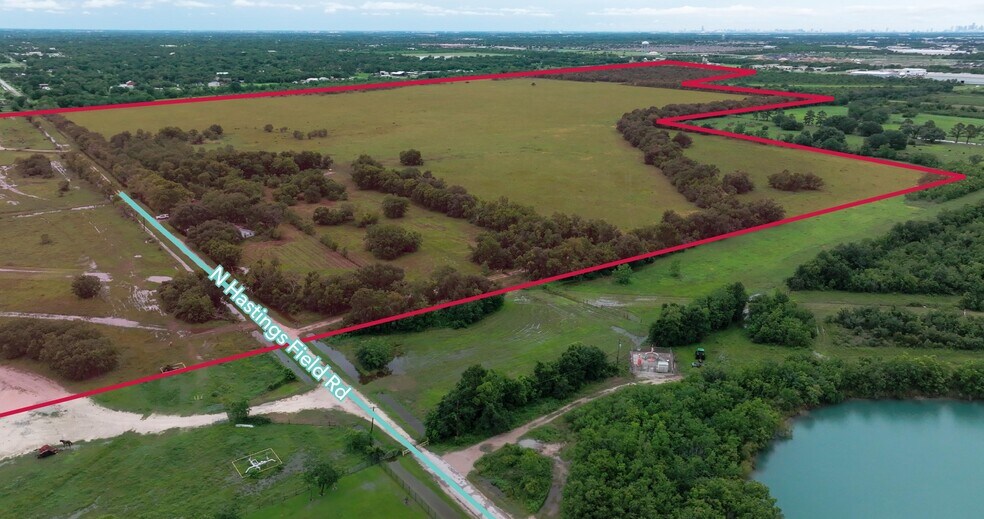 0 County Rd 413, Pearland, TX à vendre - Aérien - Image 3 de 3