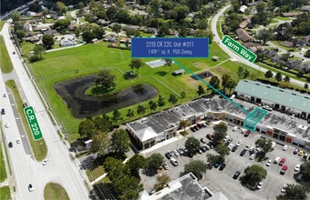2219 County Road 220, Middleburg, FL - AERIAL map view - Image1