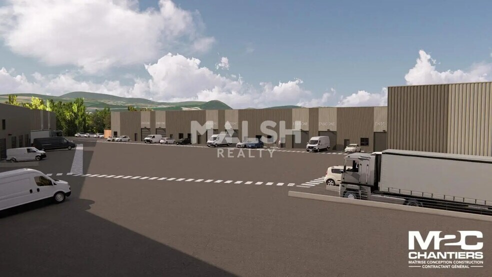 Local d'activités dans Saint-Étienne à vendre - Photo du bâtiment - Image 2 de 8