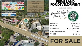 Prime Acreage For Development on Hwy 44! - Restaurant avec service au volant