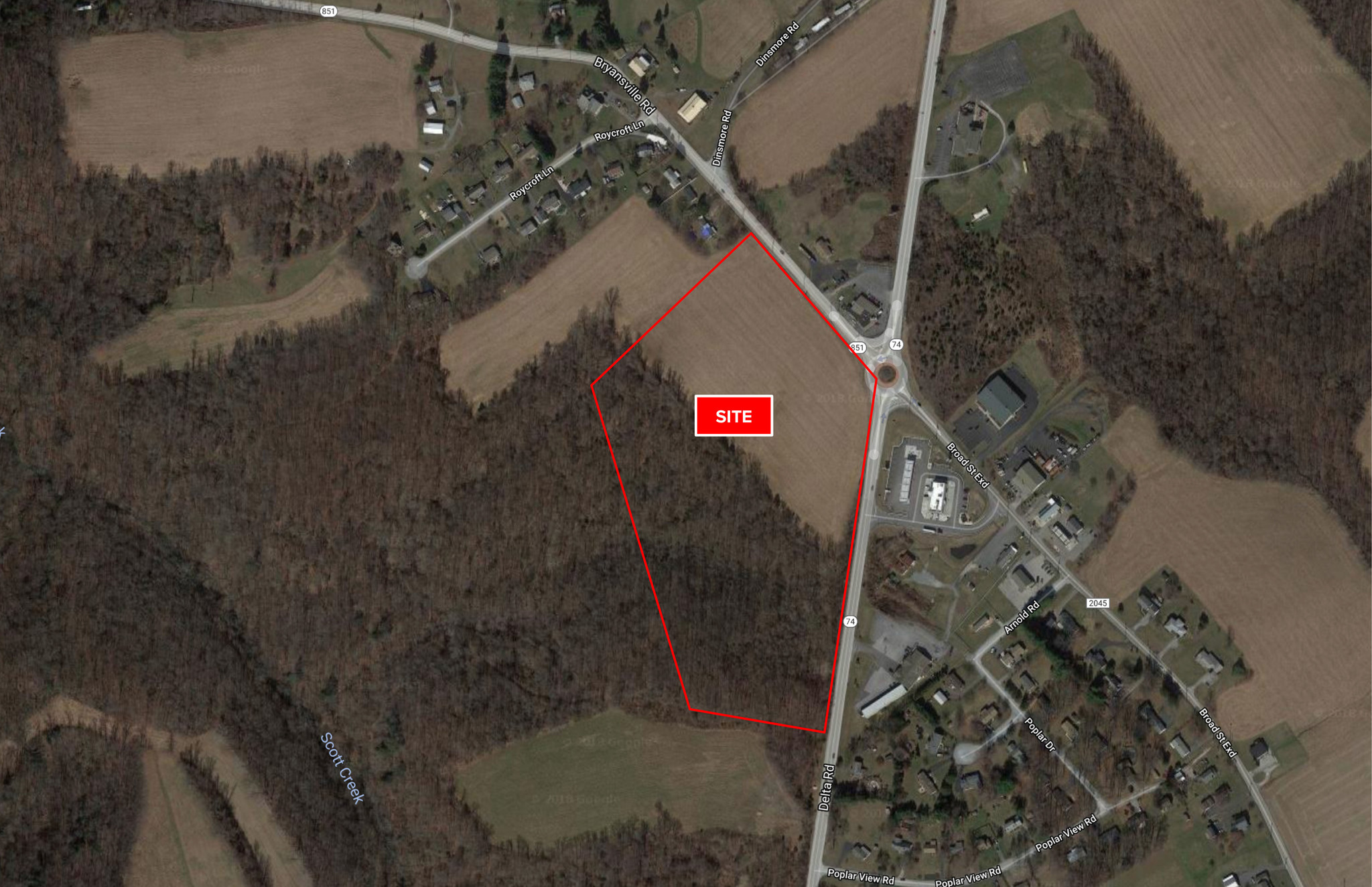 Intersection Of Route 74 & Route 851, Delta, PA for sale Other- Image 1 of 2