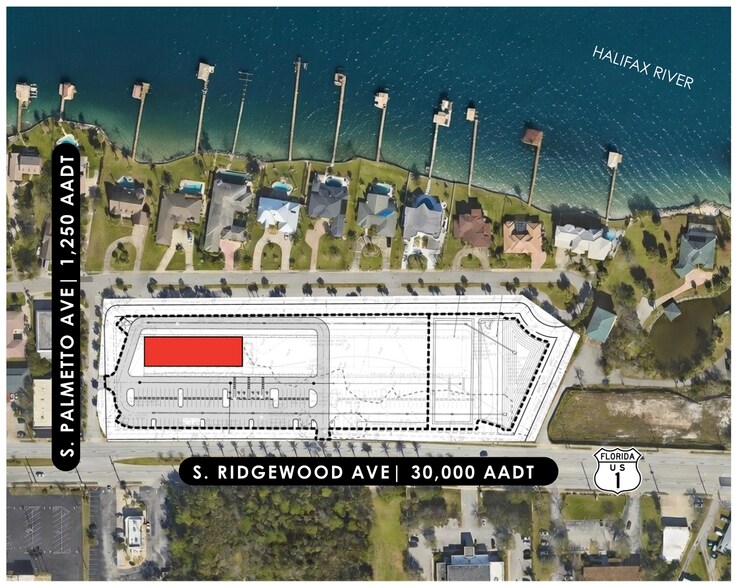 2501 S Ridgewood Ave, South Daytona, FL à louer - Photo du bâtiment - Image 2 de 4