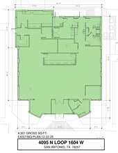 4095 N Loop 1604 Fwy, San Antonio, TX for lease Site Plan- Image 1 of 1
