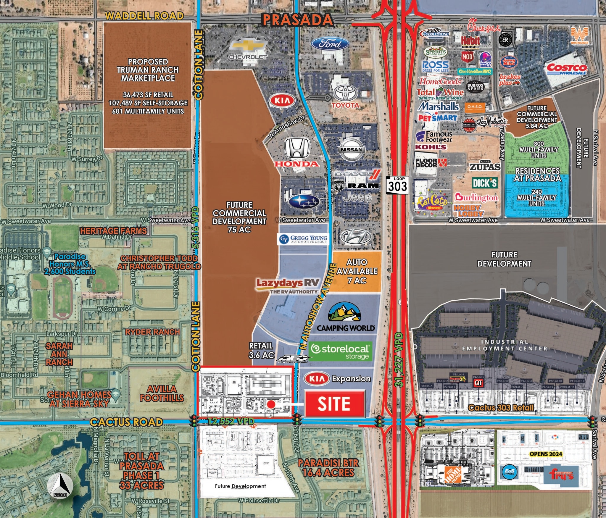 Cotton Ln & Cactus Rd, Surprise, AZ for sale Building Photo- Image 1 of 3