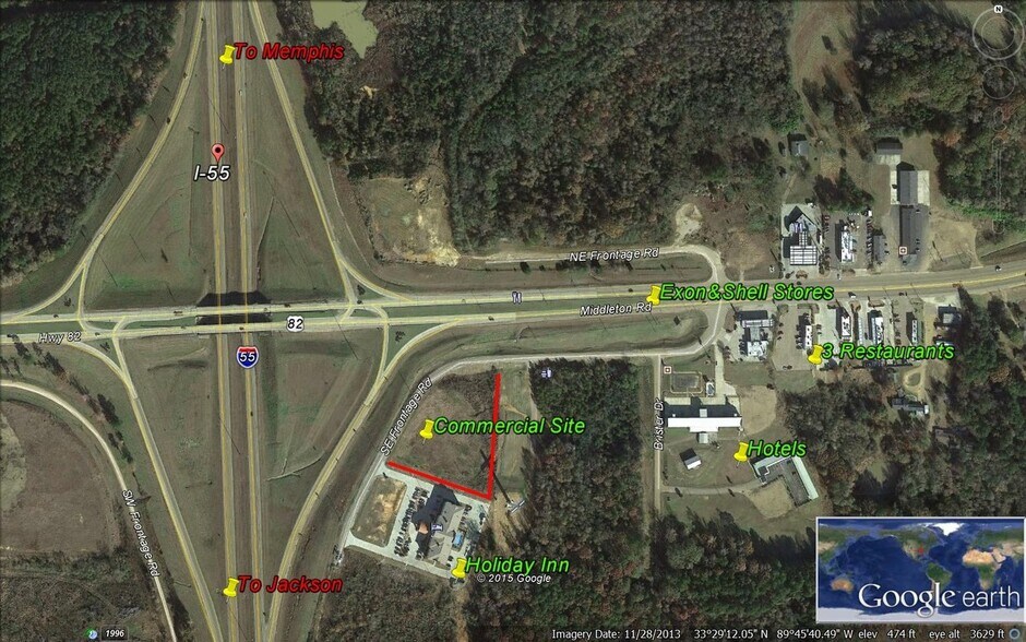 413 SE Frontage Rd, Winona, MS for sale - Building Photo - Image 2 of 14