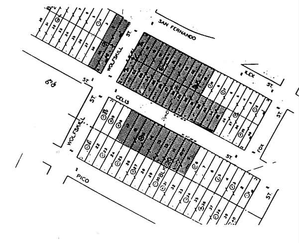 619 Celis St, San Fernando, CA à vendre - Plan cadastral - Image 2 de 2