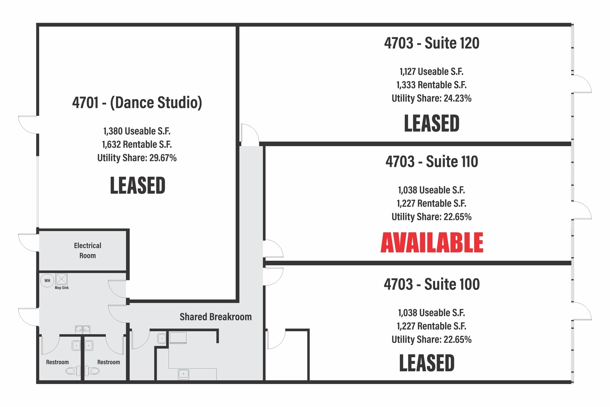 4685-4705 Centennial Blvd, Colorado Springs, CO for lease Floor Plan- Image 1 of 1