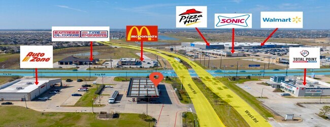 More details for 8778 Fry Rd, Cypress, TX - Retail for Sale