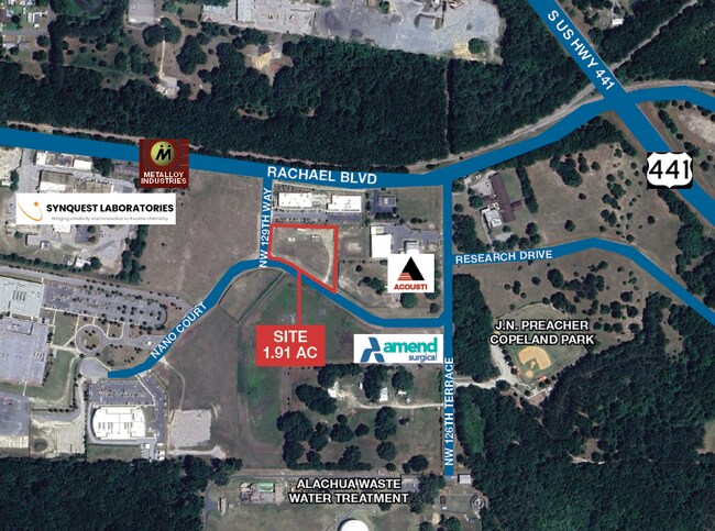 Plus de détails pour North West 129th Way, Alachua, FL - Terrain à louer