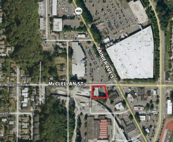 2607-2609 S McClellen St, Seattle, WA à louer - Aérien - Image 2 de 4