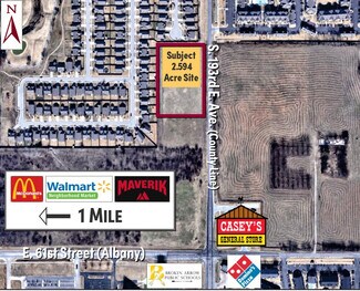 Plus de détails pour 61st & County Line Rd, Broken Arrow, OK - Terrain à vendre