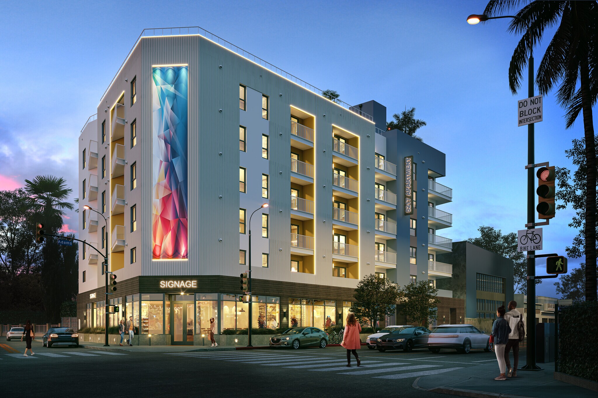 5217 W Adams Blvd, Los Angeles, CA à louer Photo du bâtiment- Image 1 de 4