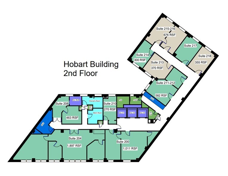 582 Market St, San Francisco, CA à louer - Plan d’étage - Image 3 de 6