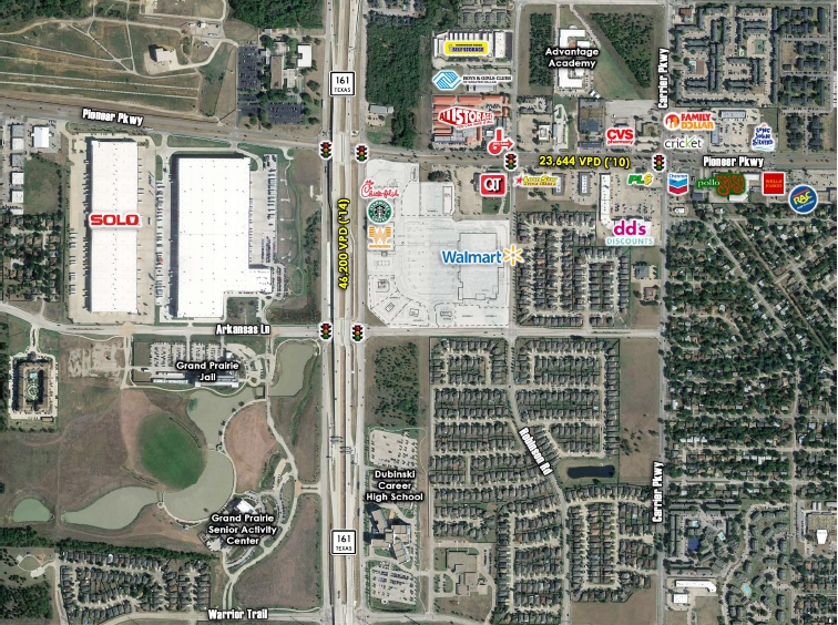 SH 161 & Pioneer Pky, Grand Prairie, TX à louer Photo principale- Image 1 de 6