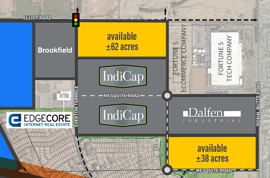 Signal Butte Rd & Mesquite Rd, Mesa, AZ à vendre - Aérien - Image 1 de 1