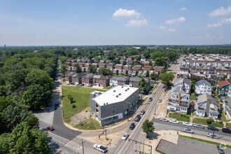 1100 Chester Ave, Lansdowne, PA - Aérien Vue de la carte