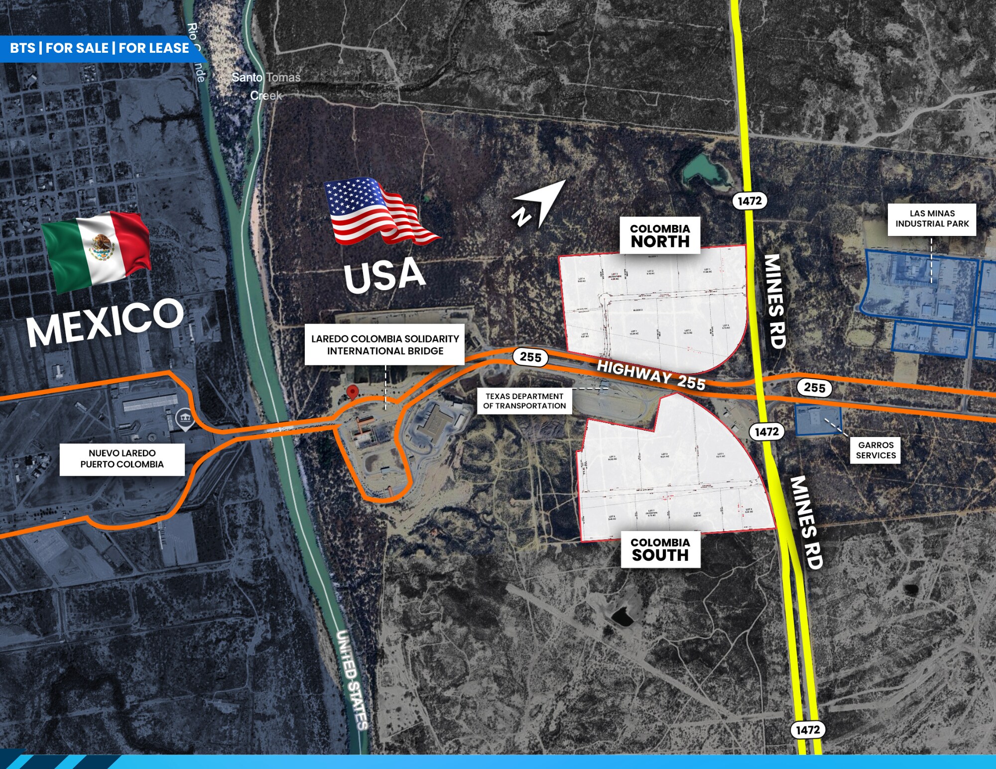 Hwy 255 & FM 1472, Laredo, TX for lease Primary Photo- Image 1 of 4