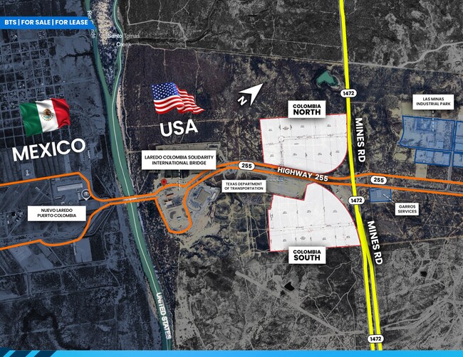 Plus de détails pour Hwy 255 & FM 1472, Laredo, TX - Terrain à louer