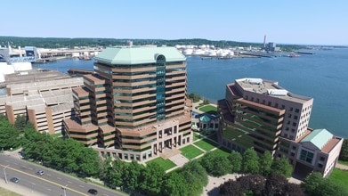 555 Long Wharf Dr, New Haven, CT - AERIAL map view - Image1