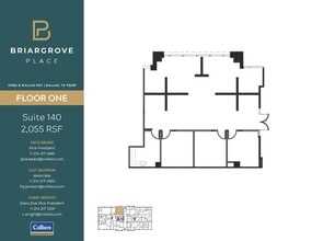 17855 N Dallas Pky, Dallas, TX for lease Floor Plan- Image 1 of 1