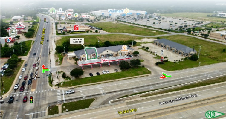 501-507 N Harvey Mitchell Pky, Bryan, TX for lease - Building Photo - Image 1 of 6