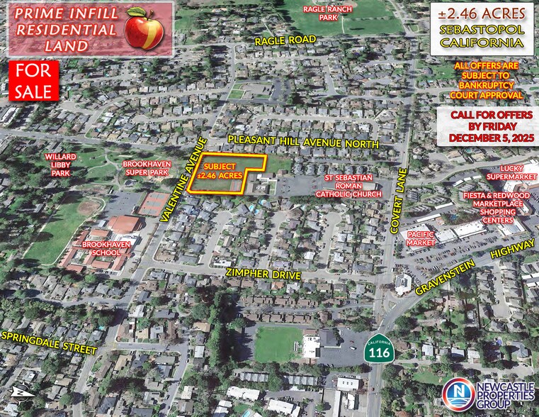 7983 Covert Lane, Sebastopol, CA à vendre - Aérien - Image 1 de 1