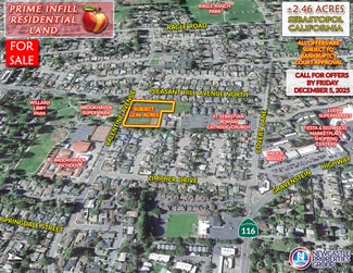 Plus de détails pour 7983 Covert Lane, Sebastopol, CA - Terrain à vendre