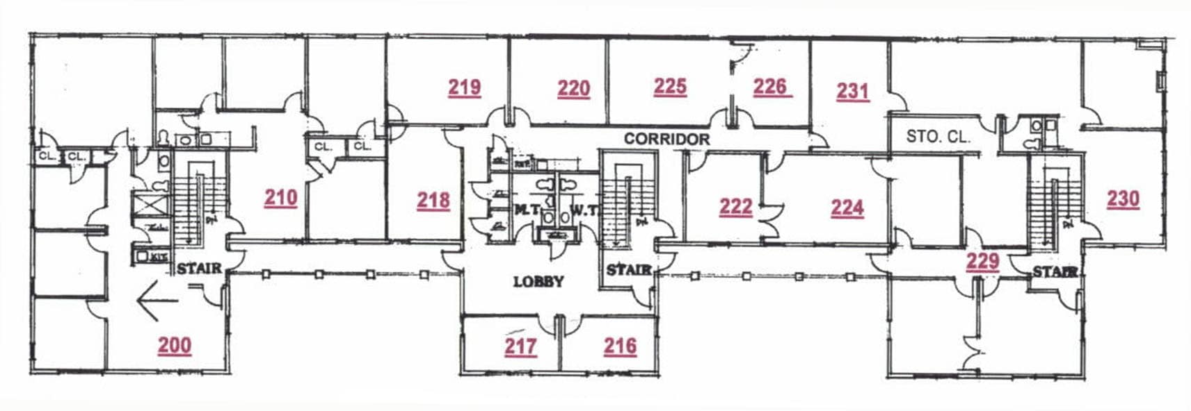903 E 18th St, Plano, TX à louer Plan d’étage- Image 1 de 1