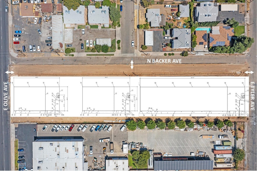 4630 E Olive Ave, Fresno, CA for lease - Building Photo - Image 3 of 9