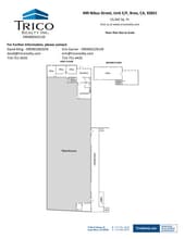 499 Nibus, Brea, CA for lease Floor Plan- Image 1 of 1