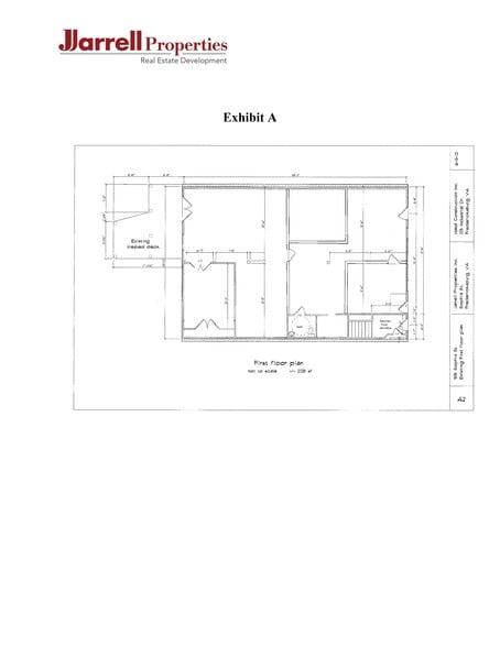 915 Sophia St, Fredericksburg, VA for lease - Site Plan - Image 3 of 3