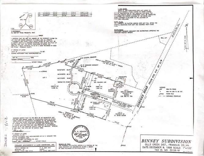 17 Westwind Rd, Moneta, VA à vendre - Plan cadastral - Image 3 de 3