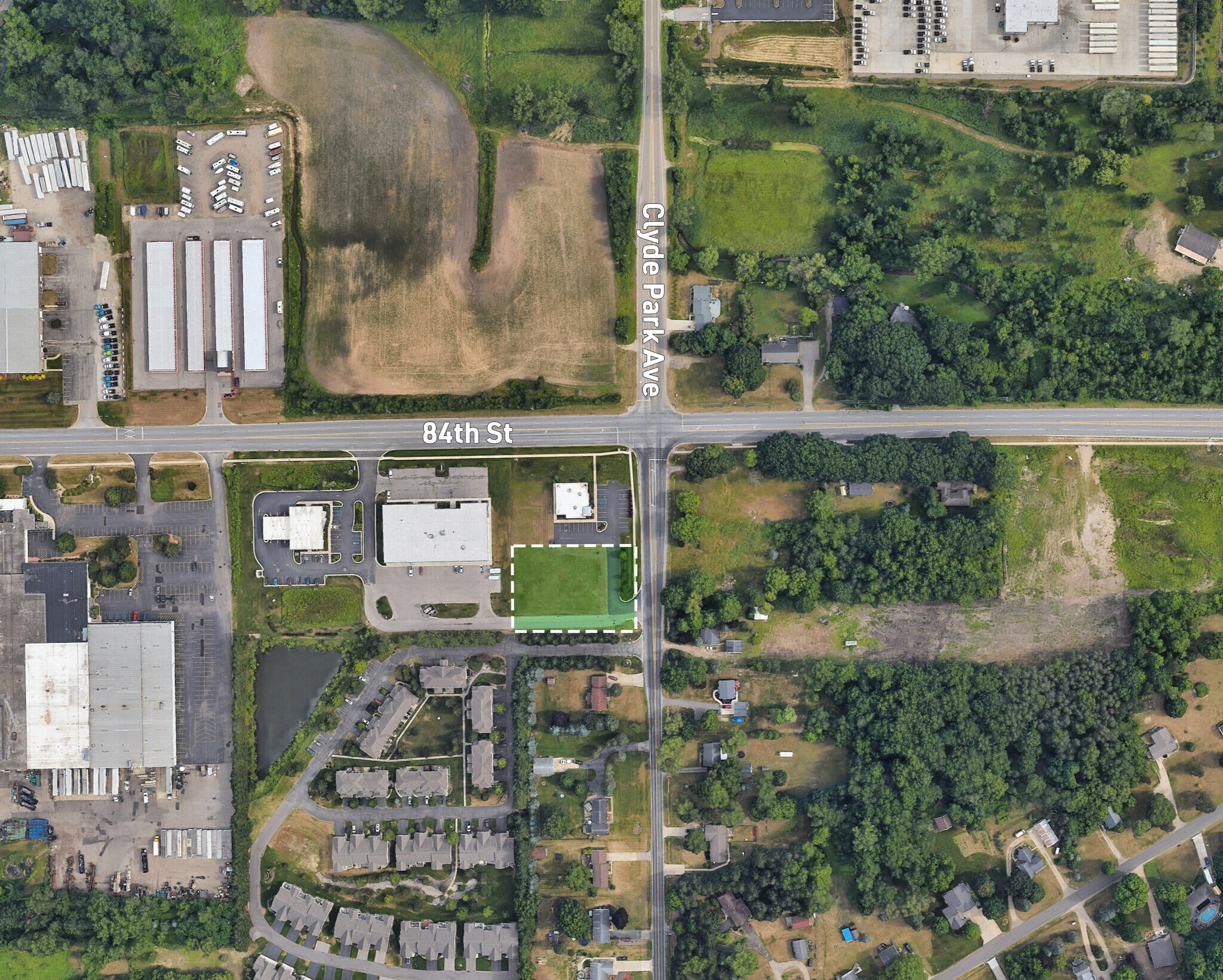 8431 Clyde Park Ave SW ave, Byron Center, MI à vendre Aérien- Image 1 de 2