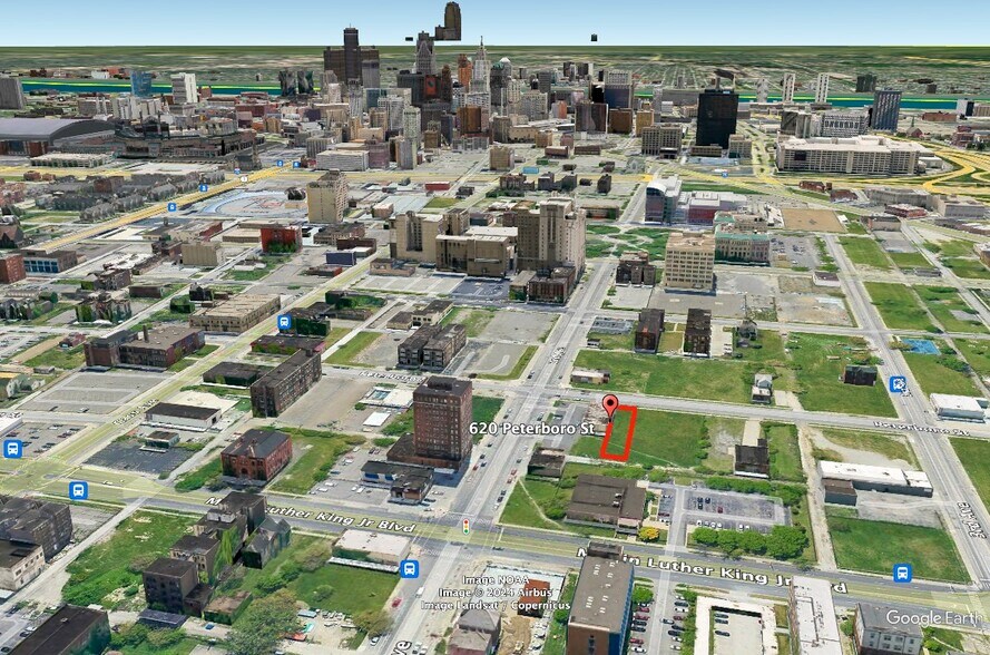 620 Peterboro st, Detroit, MI à vendre - Aérien - Image 1 de 3