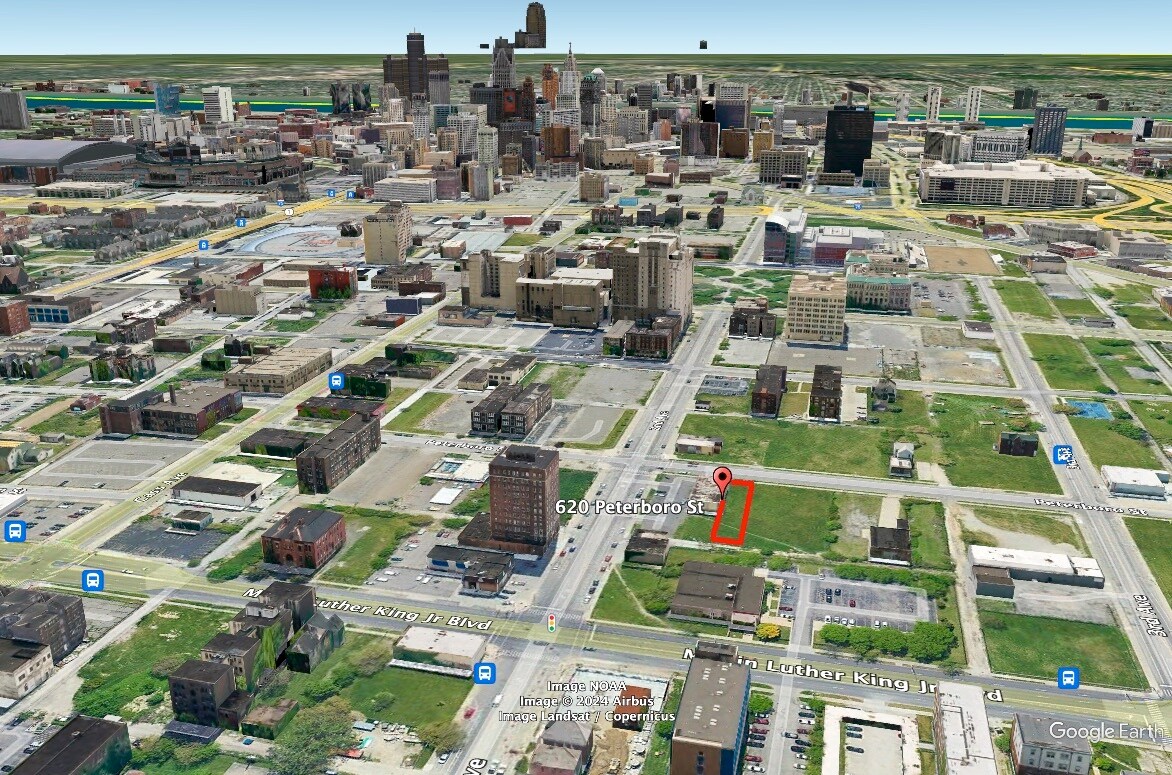 620 Peterboro st, Detroit, MI for sale Aerial- Image 1 of 4
