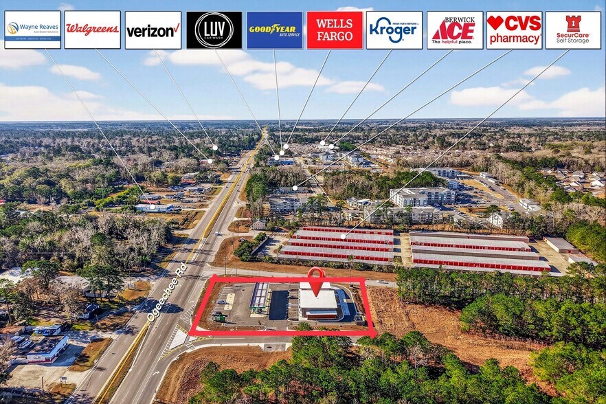 5652 Ogeechee Rd, Savannah, GA à louer - Photo du bâtiment - Image 2 de 21