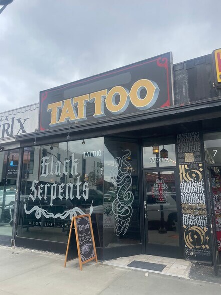 7700-7706 Melrose Ave, Los Angeles, CA for lease - Building Photo - Image 2 of 2