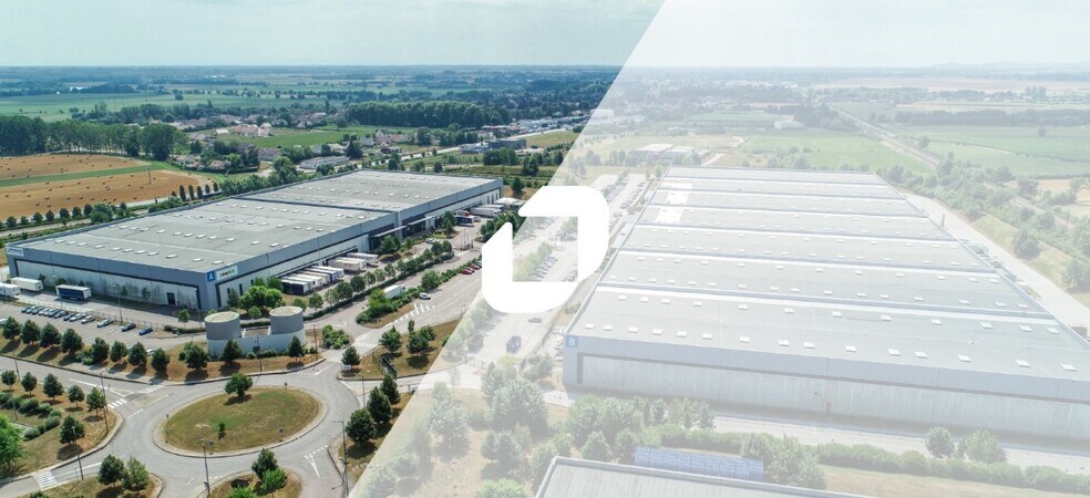 Industrial in Sevrey for lease - Aerial - Image 1 of 2