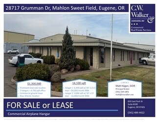 Plus de détails pour 28717 Grumman Dr, Eugene, OR - Local d'activités à louer