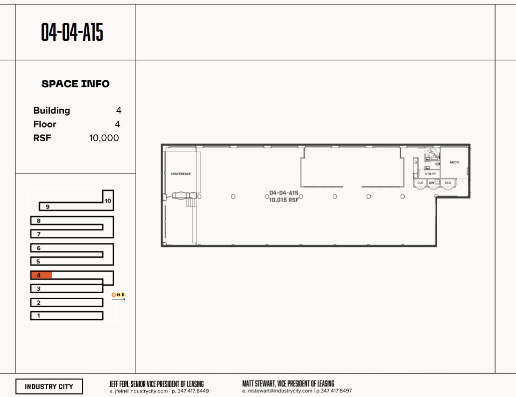 220 36th St, Brooklyn, NY for lease Floor Plan- Image 1 of 1