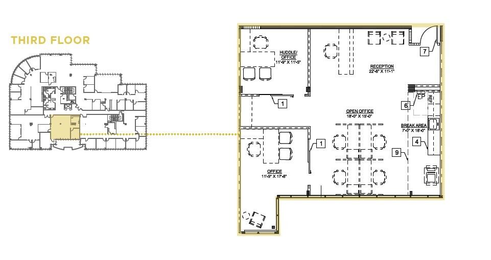 11545 W Bernardo Ct, San Diego, CA à louer Plan d  tage- Image 1 de 1