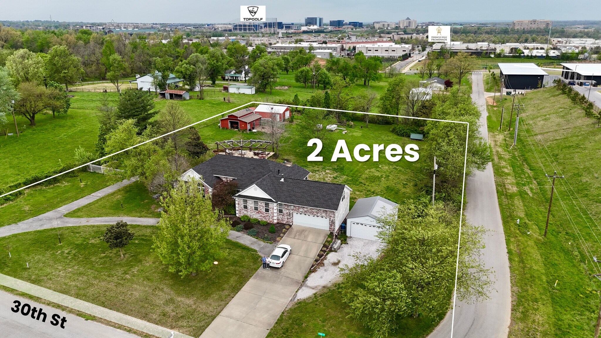 2120 S 30th St, Rogers, AR à vendre Aérien- Image 1 de 9