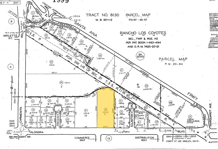 13553-13563 Alondra Blvd, Santa Fe Springs, CA à louer - Plan cadastral - Image 2 de 7