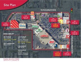 1110-1150 W 6th St, Corona, CA for lease Floor Plan- Image 1 of 1